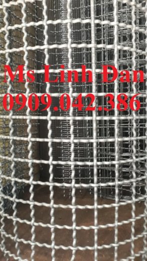 Thông số kỹ thuật lưới thép đan ô vuông, nhà máy sản xuất lưới thép đan,