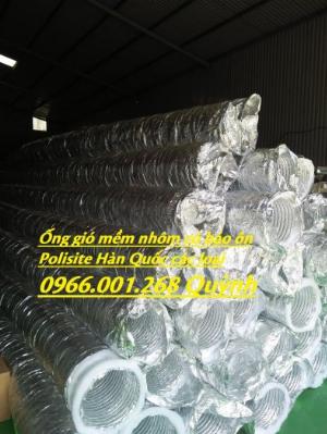 Bảo ôn cách nhiệt bông thủy tinh, bảo ôn cách nhiệt bông Polysite phi 100,phi 125,phi 150,phi 200,phi 250,phi 300
