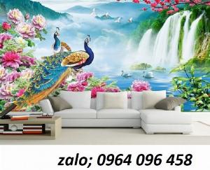 Tranh gạch 3d ốp tường phòng khách - VCX3