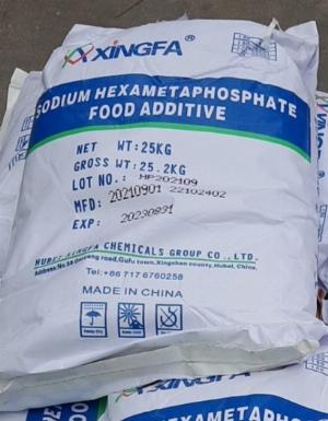 Phụ gia Sodium hexametaphosphate (SHMP - (NaPO3)6) – Xingfa/Trung Quốc