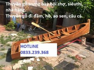 Xuồng câu 2-3 người đẹp - bền - an toàn(Gỗ - composite)