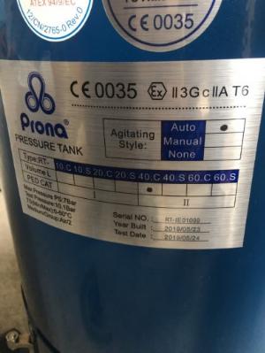 Nồi trộn sơn 40 Lít PRONA RT-40A | Thùng trộn keo, nồi trộn keo chính hãng