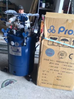 Nồi trộn sơn 40 Lít PRONA RT-40A | Thùng trộn keo, nồi trộn keo chính hãng