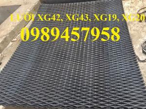 Lưới trang trí mắt cáo 25x50, 38x76, 45x90, 36x101, xg42, xg43, xg44 có sẵn mới 100%