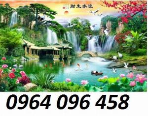 Tranh cảnh thiên nhiên 3d - gạch tranh 3d - GVC44