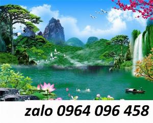 Tranh 3d - tranh gạch 3d ốp tường phòng khách - 633SP