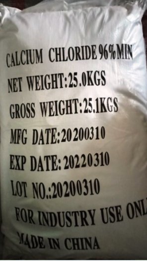 Phụ gia Calcium chloride (CaCl2) - Trung Quốc