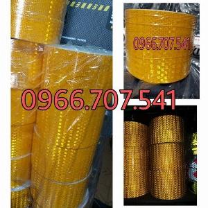 Băng dính dán phản quang bản 10cm màu vàng