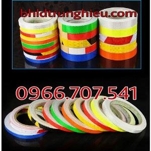 Đề can dán phản quang bản 1cm màu vàng