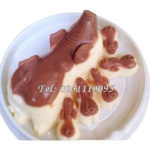 Khuôn làm bánh, rau câu, khuôn trung thu đàn heo mẹ, heo con – Loại 450 gram – Mã số 1199