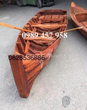Thuyền, xuồng gỗ 3m, 4m, 5m kiểu dáng cano, trưng bày, đi hồ, đi câu giải trí
