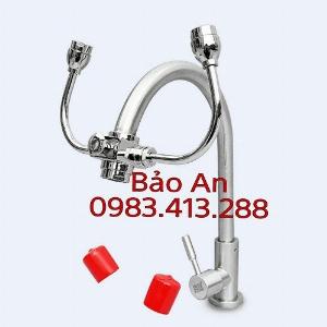 Vòi rửa mắt khẩn cấp kết hợp rửa tay