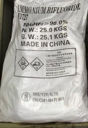 Phụ gia Ammonium bifluoride (NH4HF2) - Trung Quốc