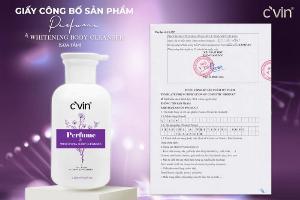 Sữa tắm trắng da Cvin