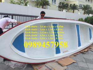 Thuyền chở 10-12 người, Thuyền khu du lịch sinh thái, Thuyền gắn mái che