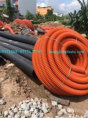 Ống nhựa gân xoắn hdpe 1 vách, 2 vách, 2 lớp