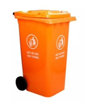 Thùng rác HDPE 120l