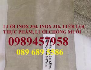 Lưới lọc hồ cá Koi, Lưới lọc inox304 200mesh, Lưới lọc 300mesh, Lưới inox316