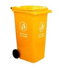 Thùng rác HDPE 240l