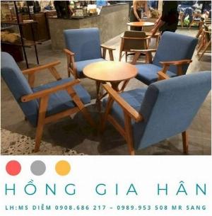 Bộ bàn ghế gỗ Tp.HCM giá tốt Hồng Gia Hân MS599