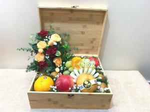 Hộp quà trái cây tặng gia đình - Hộp gỗ - FSNK288