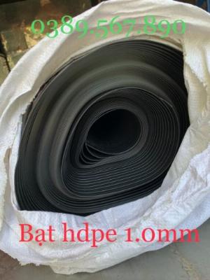 Dùng màng đen hdpe 3zem khổ 4mx25m cuộn 100m2 cho bể cá koi