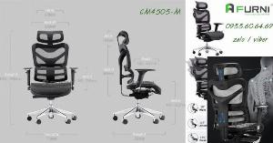 Ghế ergonomic công thái học cao cấp CM4503-M