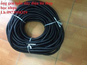 Ông luồn dây điện ruột gà lõi thép bọc nhựa phi 25 , ống thép luồn dây điện