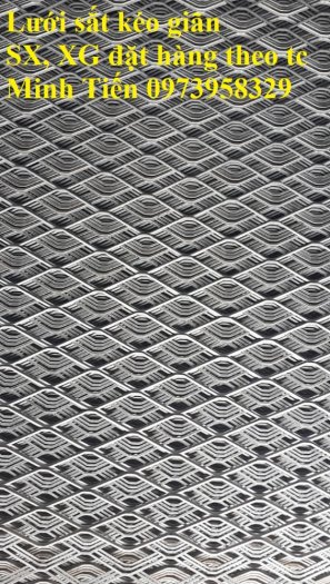 Lưới dập giãn - lưới kéo giãn , thép đen ,mạ kẽm , inox D2(20*40) - lưới hàng rào - sàn thao tác