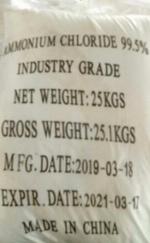 Hoá chất Ammonium Chloride (NH4Cl) – Trung Quốc