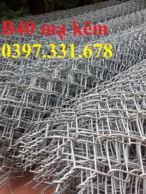 Lưới B40, Lưới B40 mạ kẽm khổ 2,4m, 2m, 1,8m, 1,5m, 1,2m, 1m, 0,8m giao hàng toàn quốc