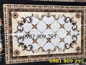Gạch thảm kẻ vàng phòng khách HP78