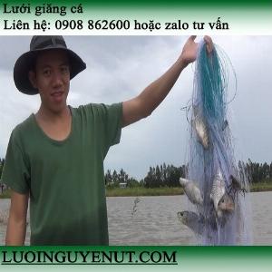 Lưới giăng cá lớn trên 2kg giăng sông