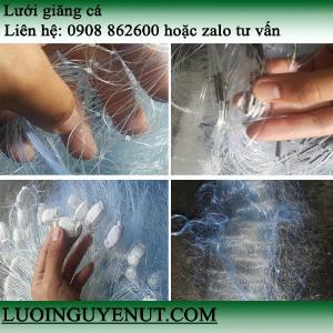 Lưới giăng cá lớn trên 2kg giăng sông