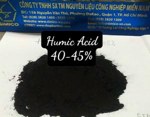 Phân bón Axit Humic sử dụng trong phân hữu cơ 45-60% giá rẻ