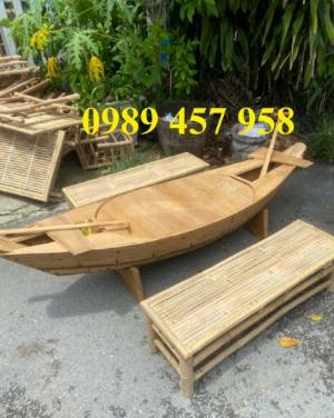 Bán Xuồng gỗ trưng bày nhà hàng 2m, 3m, 4m, 5m có sẵn giao hàng tận nơi