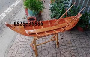 Bán Xuồng gỗ trưng bày nhà hàng 2m, 3m, 4m, 5m có sẵn giao hàng tận nơi