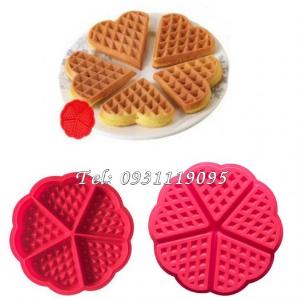 Khuôn silicon làm bánh kẹp, bánh quế