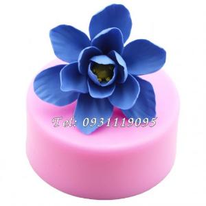 Khuôn silicon làm rau câu hoa ngọc lan cánh tròn Loại 11 cm 1344