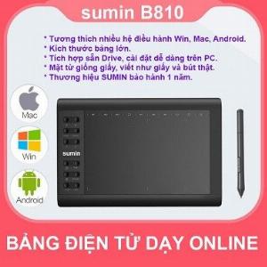 Bảng điện tử SUMIN B810, Bảng dạy học online
