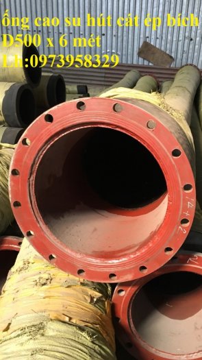 Ống cao su lõi thép hút cát - dẫn bùn - sỏi phi 200 , phi 220, phi 275,phi 300 - áp lực - chụi mài mòm