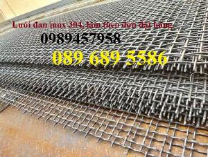 Lưới inox316 khổ 1,5m, Inox304 dây 0,2mm, 10x10, 15x15, 25x25 - Lưới chắn chuột