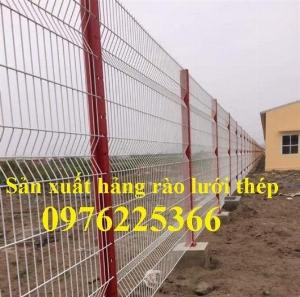 Hàng rào lưới thép mạ kẽm, hàng rào lưới thép sơn tĩnh điện tại Hà Nội