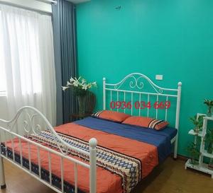 Mẫu giường sắt đơn giản hiện đại