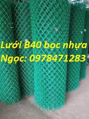Báo giá lưới B40 mạ kẽm, lưới B40 bọc nhựa khổ 1m, 1m2, 1m5, 1m8, 2m.