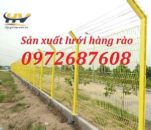 Hàng rào mạ kẽm, hàng rào lưới thép, hàng rào thép hàn