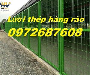 Hàng rào lưới thép, lưới thép hàng rào, hàng rào mạ kẽm nhúng nóng