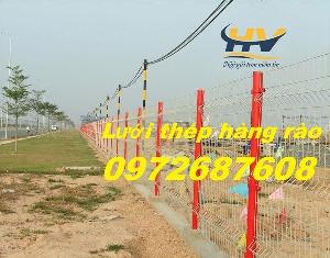 Lưới hàng rào mạ kẽm, lưới thép hàng rào, hàng rào lưới thép hàn