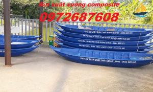 Thuyền composite, xuồng composite, xuồng ba lá composite giá tốt