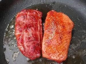 Lườn ngỗng hun khói siêu ngon.